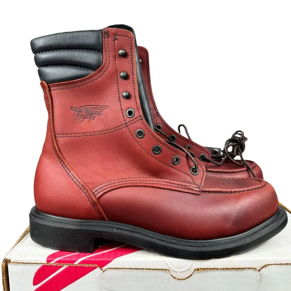 Red Wing Boots Men's 9.5 D 402 Supersole Leather Work